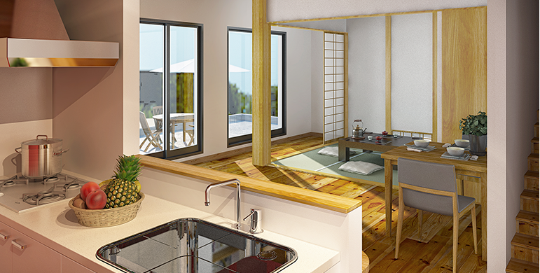 一般在来工法の家、自然と調和し、環境を汚すことのない家